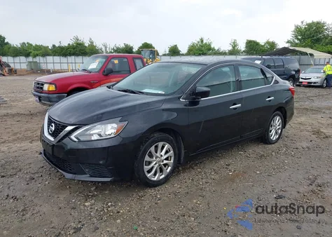 2017 Nissan Sentra S из США, поврежденный, VIN 3N1AB7AP7HY292690
